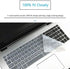 Keyboard Cover for Dell Inspiron 17 7000 7706 7790 7791 7500 7501 7506 7590 7591, Inspiron 15 3000 5000 3501 3505 3502 5501 5502 5505 5508 5509 5584 5593 5593 5598, Dell G15 5510 5511 5515 Gaming